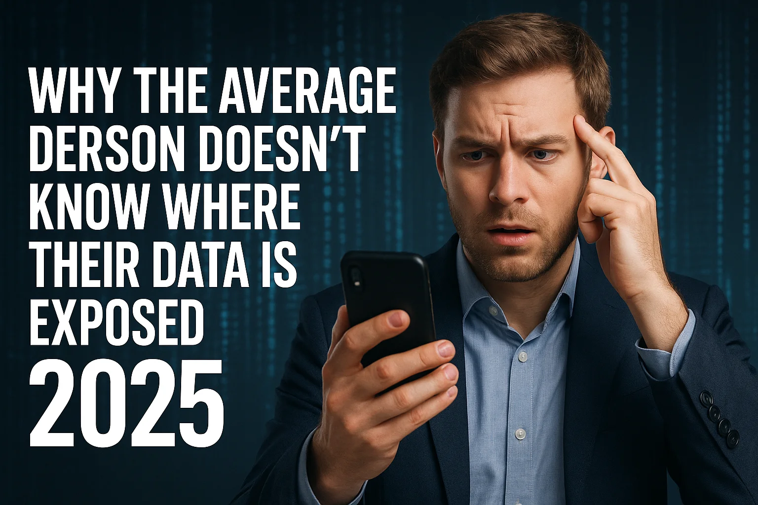 Person disappearing from digital world and going off the grid completely