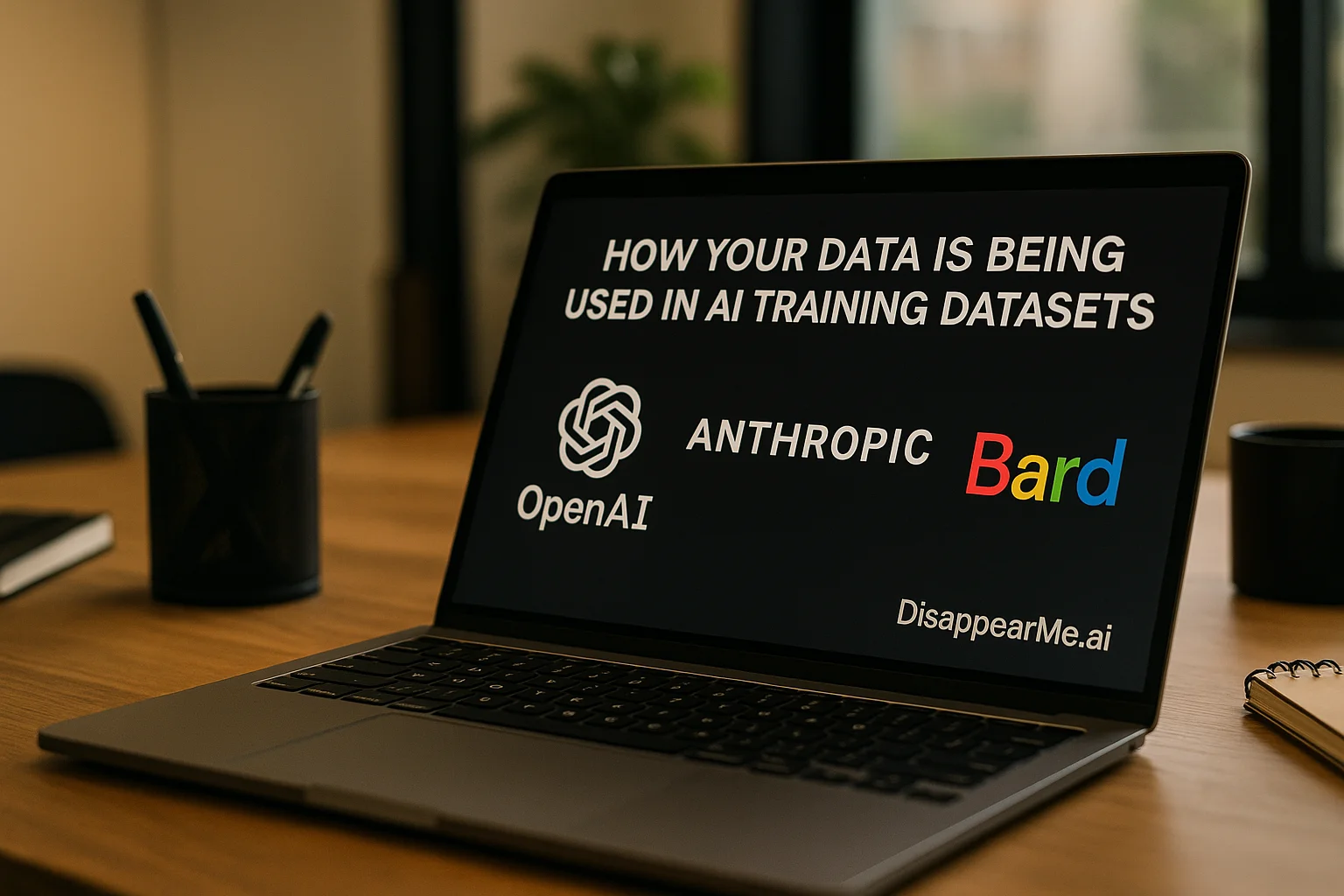 AI training data privacy and machine learning datasets