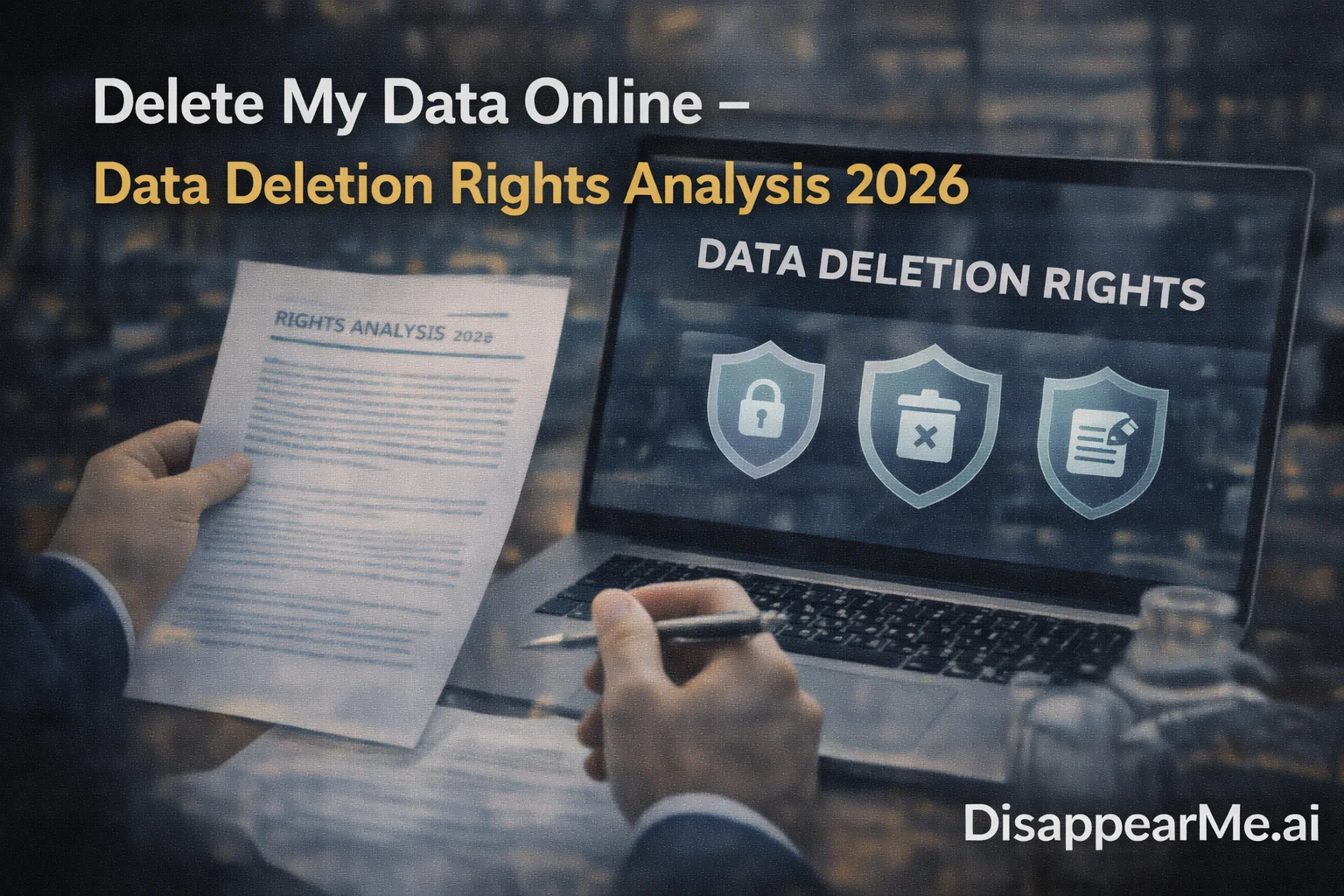 Delete data online digital footprint removal privacy rights 2026