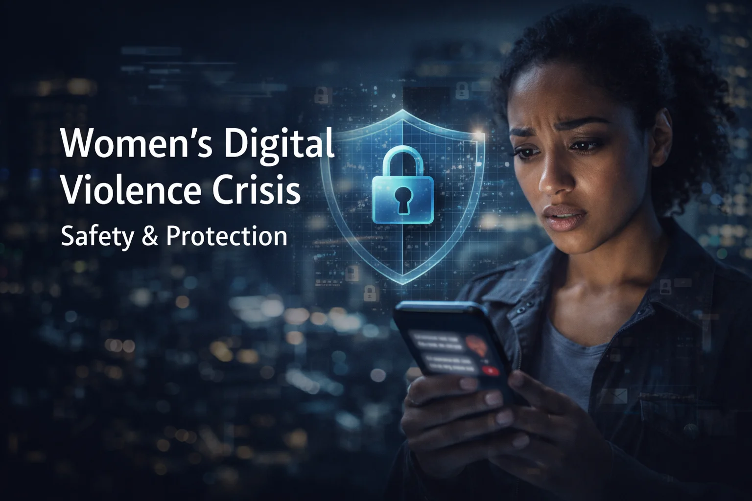 Women online safety digital violence protection harassment prevention