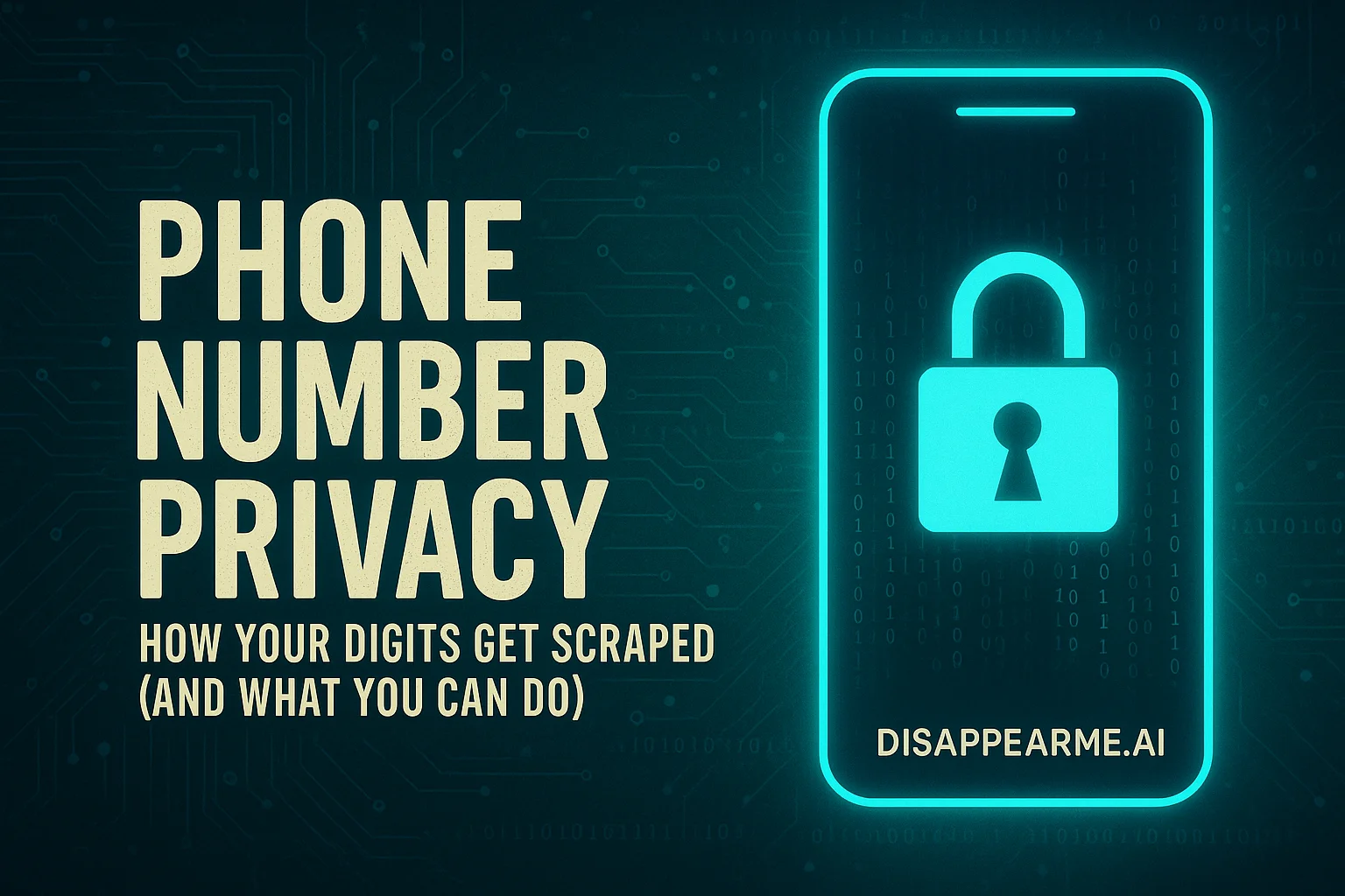 Phone privacy and protection against data exposure and attacks
