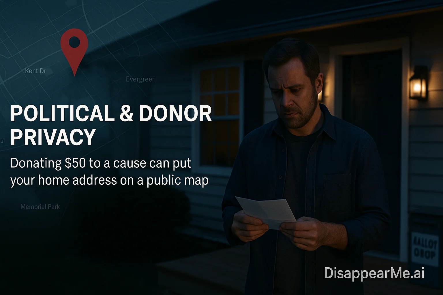 Political privacy, voter registration, and election cycle privacy protection